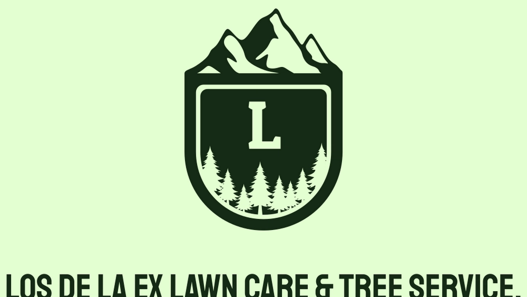 Los De La Ex Lawn & Tree care. Logo