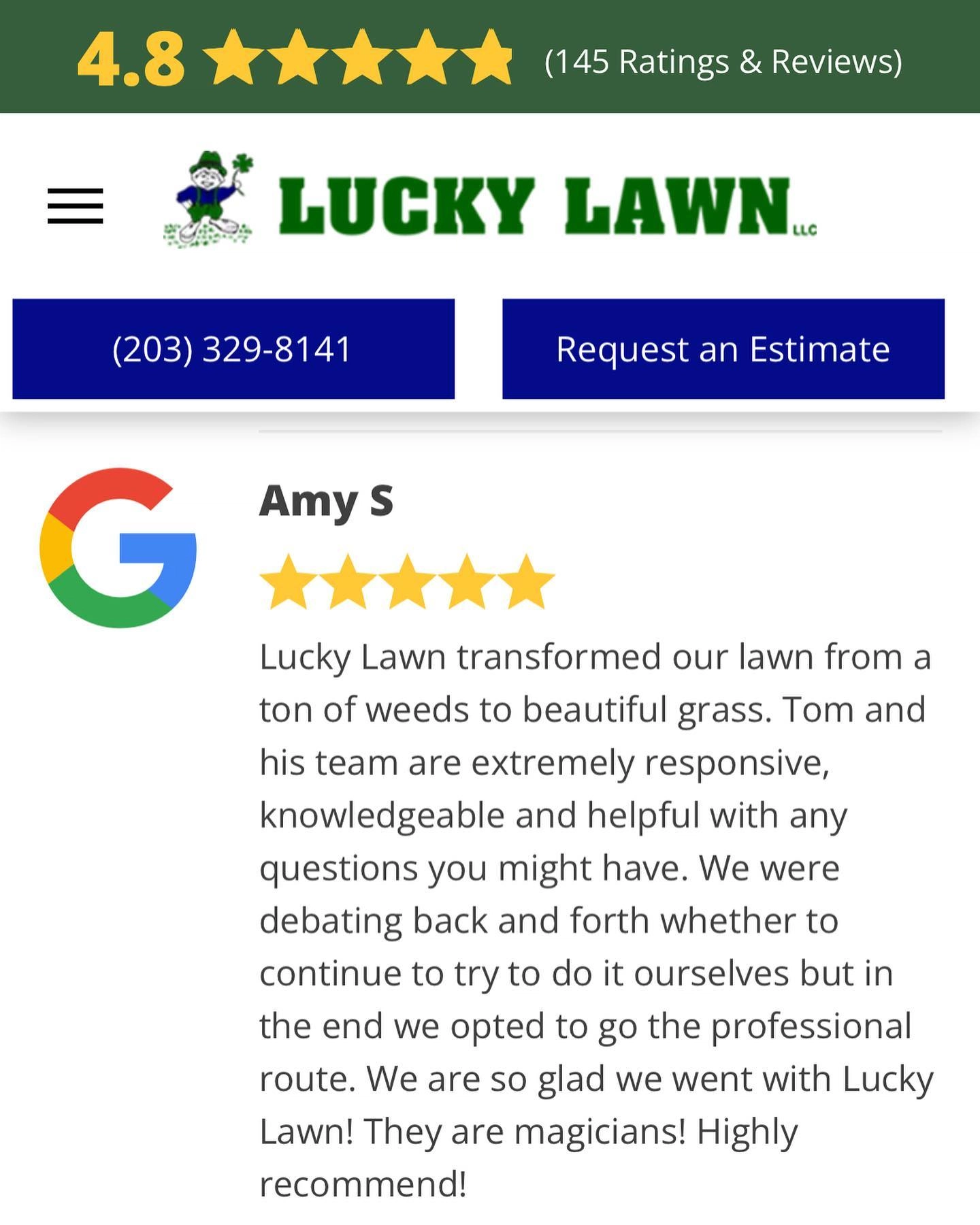 Lucky Lawn Logo