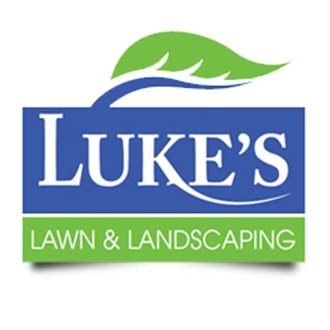 Luke's Lawn And Landscaping Logo