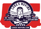 Lukes Moving Services - Hurst Logo