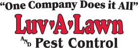 Luv-A-Lawn and Pest Control Logo