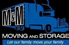 M & M Moving And Storage Logo