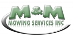 M & M Mowing Logo