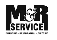 M & R Plumbing Service Logo