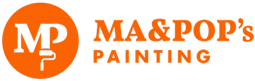 Ma & Pop's Painting Logo