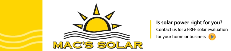 Mac's Solar Logo