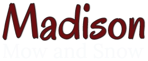 MADISON MOW AND SNOW Logo
