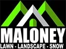 Maloney Lawn Landscape Snow Logo