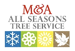 M&A All Seasons Tree Service Logo