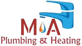 M&A Plumbing & Heating Logo