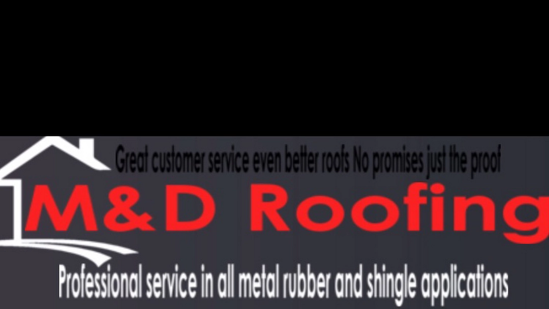 M&D Roofing Logo