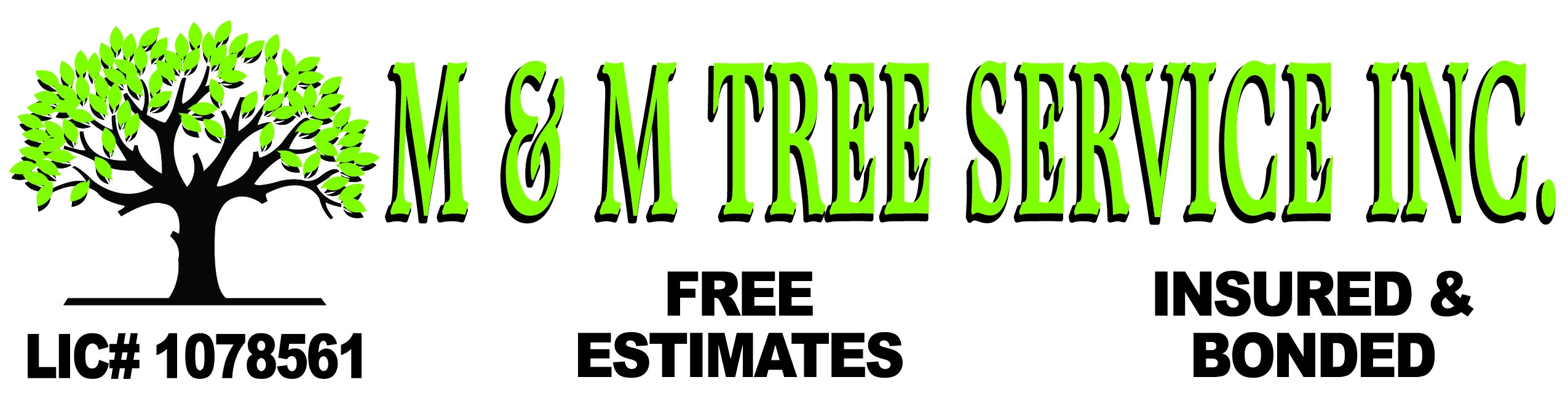 M&M Tree Service Inc. Logo