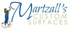 Martzall's Custom Surfaces Logo