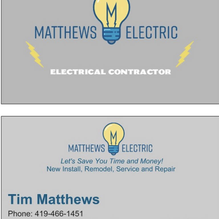 Matthews Electric LLC Logo