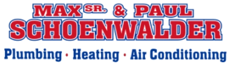 Max Sr & Paul Schoenwalder Plumbing, Heating and Air Conditioning, A Corp. Logo
