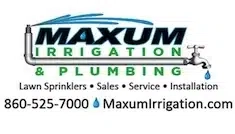 Maxum Irrigation & Plumbing Logo