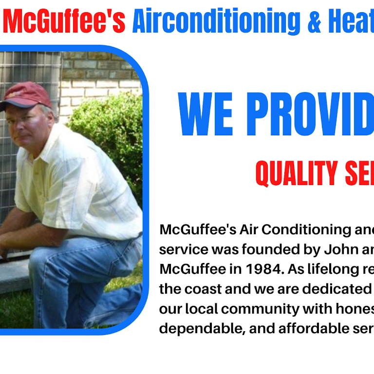 McGuffee's Air Conditioning & Heating Logo