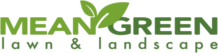 Mean Green Lawn and Landscape Logo