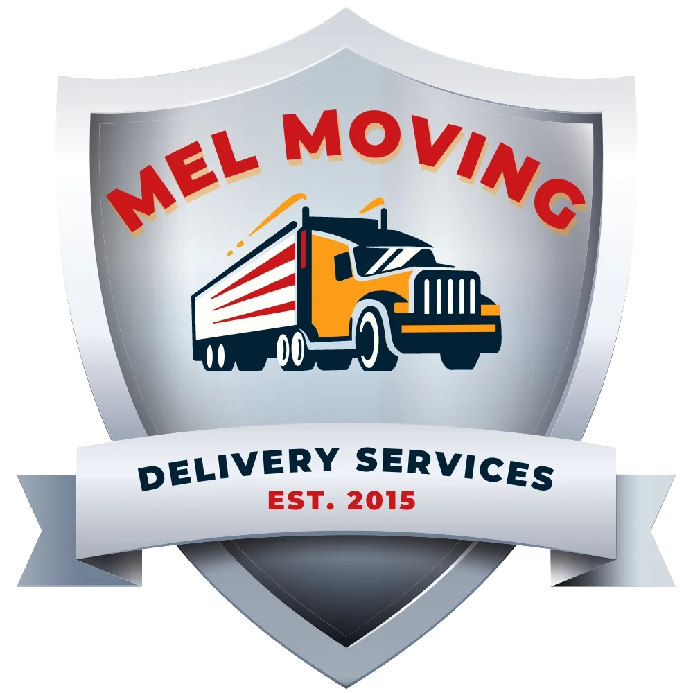 Mel Moving And Delivery Services Logo