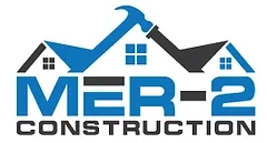 Mer-2 Roofing and Construction Logo