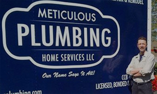Meticulous Plumbing Logo