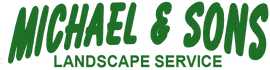 Michael & Sons Landscape Service Logo