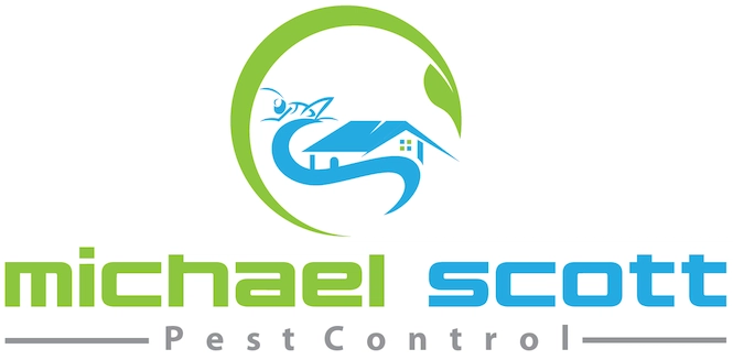 Michael Scott Pest Control Logo