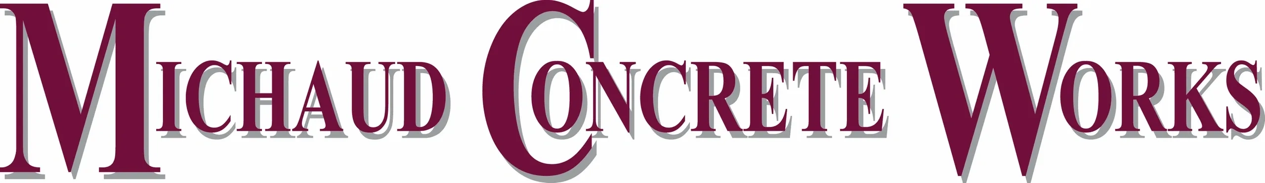 Michaud Concrete Works LLC Logo