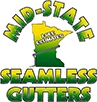 Mid-State Seamless Gutters Logo