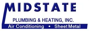 Midstate Plumbing & Heating Inc. Logo