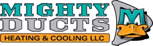 Mighty Ducts Heating & Cooling Logo