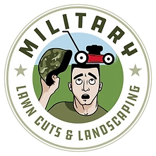 Military Lawn Cuts & Landscaping Logo