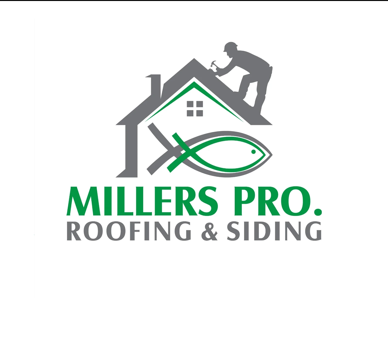 Miller's Pro Roofing & Siding Logo