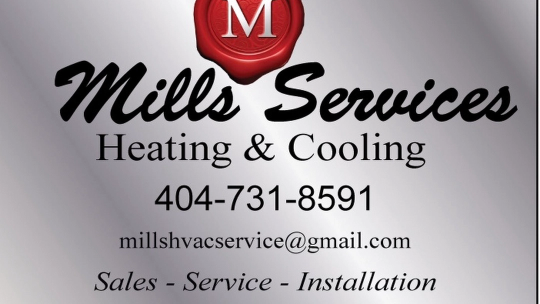 Mills Services Heating & Cooling Logo