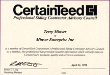 Minser Enterprises Inc Logo
