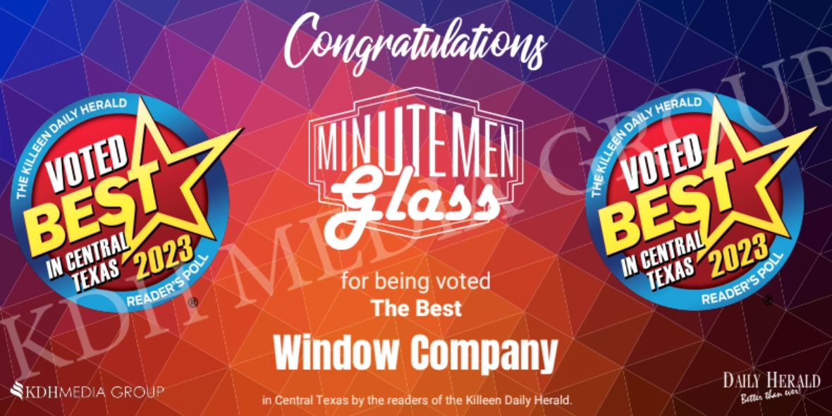 Minutemen Glass & Windows Logo