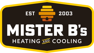 Mister B's Heating and Cooling Logo