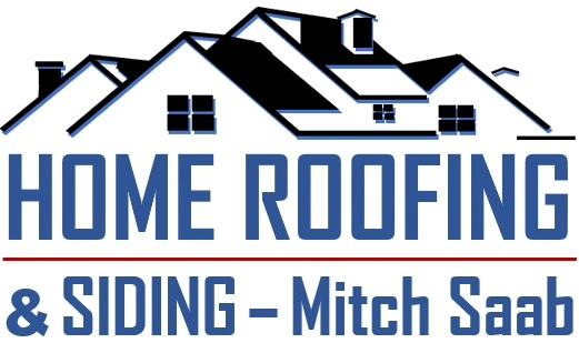 Mitchell Saab's Home Roofing & Siding Logo