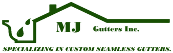 MJ GUTTERS INC Logo