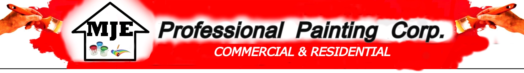 MJE Professional Painting Corp. Logo