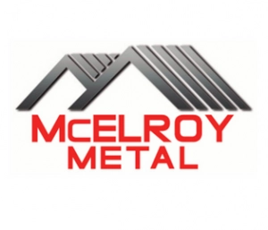 Modern Standing Seam Metal Roofing Logo