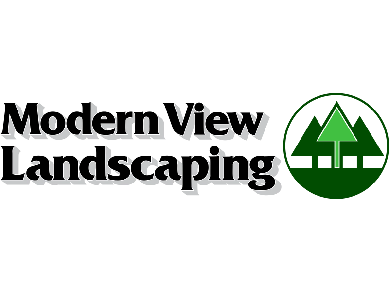 Modern View Landscaping Logo