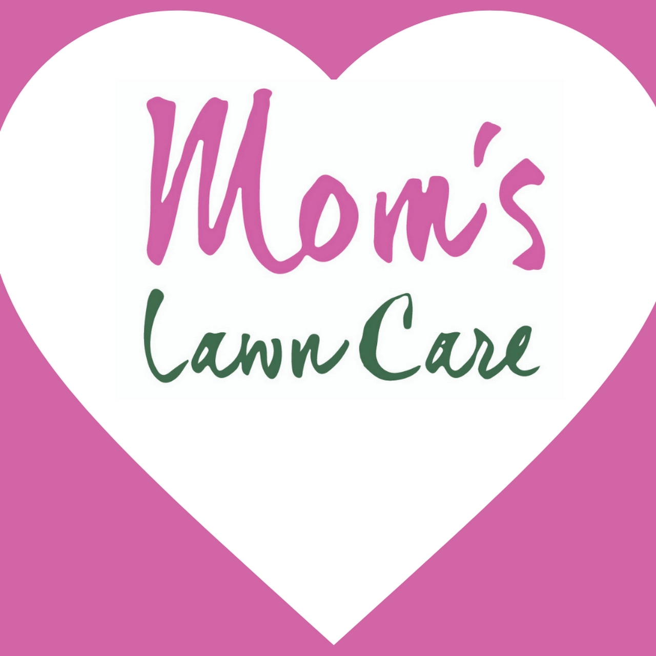 Mom's Lawn Care Logo