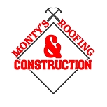 Monty's Roofing & Construction Logo