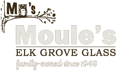Moule's Elk Grove Glass Logo