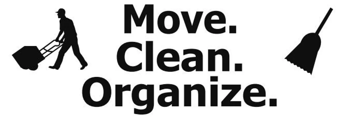 Move. Clean. Organize. Logo