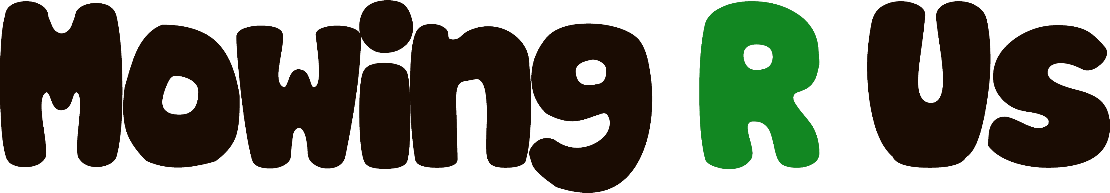 Mowing R Us Logo