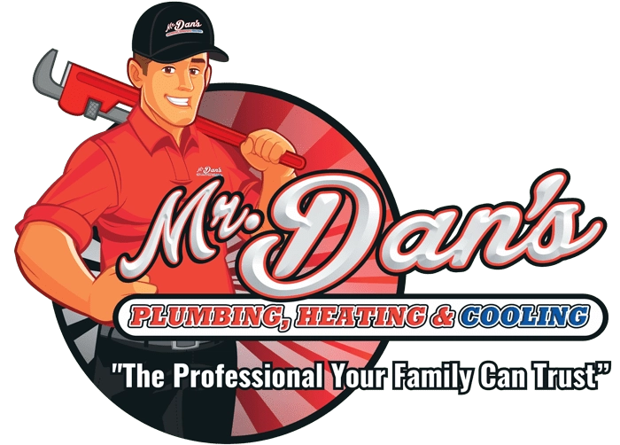 Mr. Dan's Plumbing, Heating & Cooling Logo