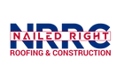 Nailed Right Roofing & Construction Logo