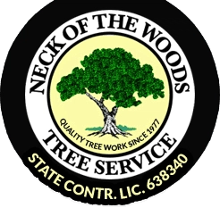 Neck of the Woods Tree Service Logo